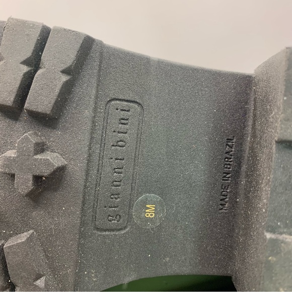 Gianni Bini Womens 8 Chunky Chelsea Ankle Boots Casual Pull On lace cosmo combat - Picture 8 of 9